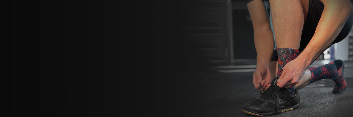bunte Crossfit-Socken für Training und Wettkämpfe
